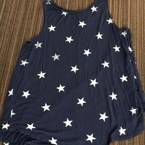Blue Stars Tank Top